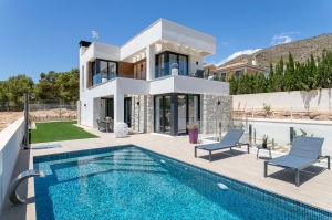 Contemporary new build villa in Finestrat, Alicante